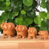 Jaali Carved Elephant Set in Jaipur