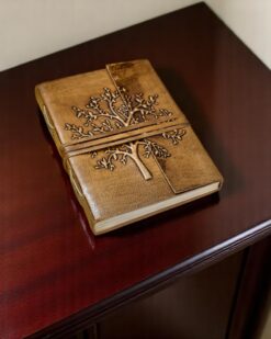 Tree of Life Embossed Leather Journal