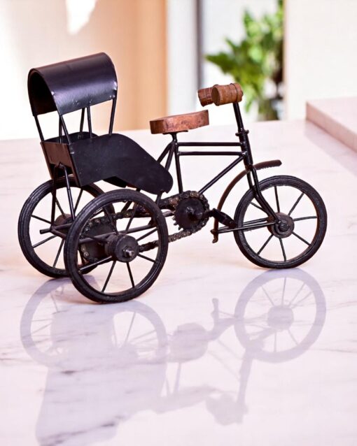 Iron Cycle Rickshaw Collectible Model - Image 3