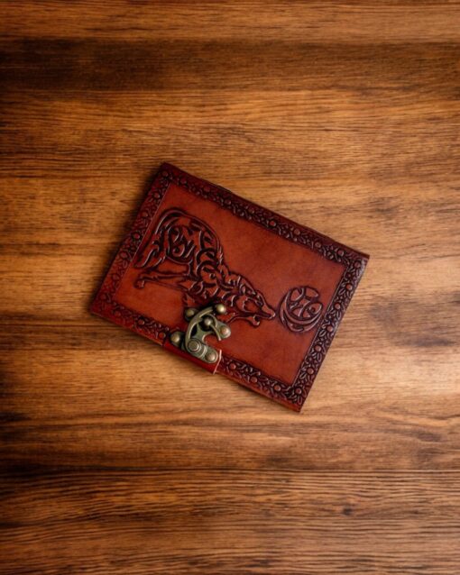 The Memory Lock Fine Paper Leather Journal - Image 3