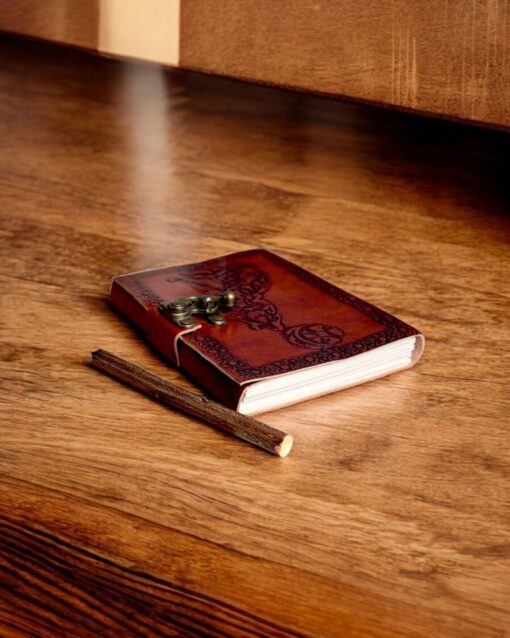 The Memory Lock Fine Paper Leather Journal