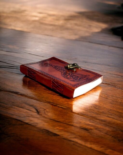 The Memory Lock Fine Paper Leather Journal - Image 2