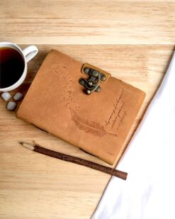 A Journal of Thoughts Bound in Leather