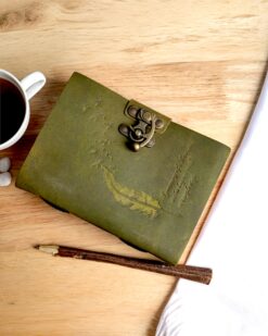 A Journal of Thoughts Bound in Leather
