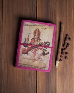 Saraswati Inspired Handmade Cloth Journal