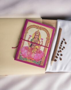 Lakshmi Inspired Handmade Cloth Notebook