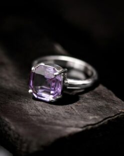 Natural Beautiful Alexandrite 925 Sterling Silver Ring