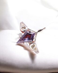 Purple Alexandrite 925 Sterling Silver Ring