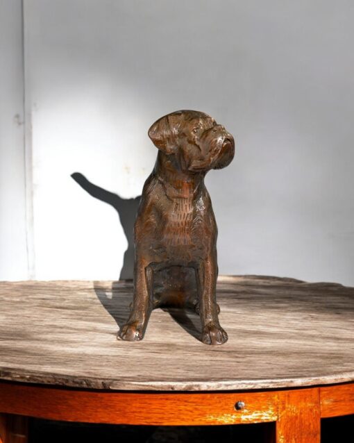 Elegant Iron Dog Art Pieces for Living Room Decor - Image 3