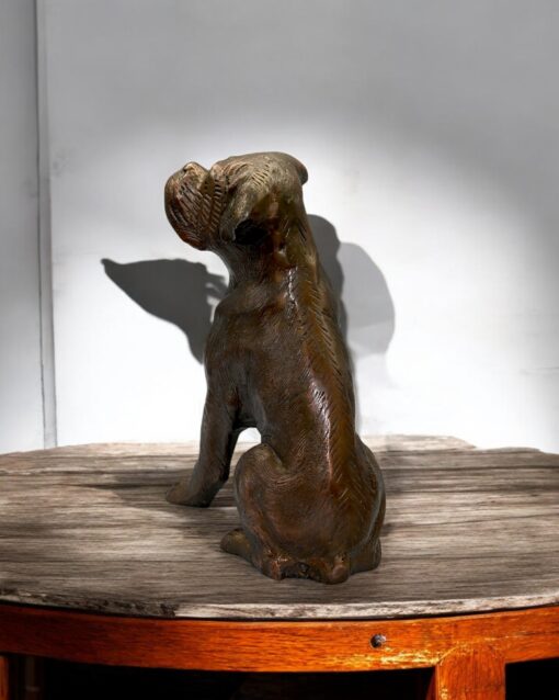 Elegant Iron Dog Art Pieces for Living Room Decor - Image 4