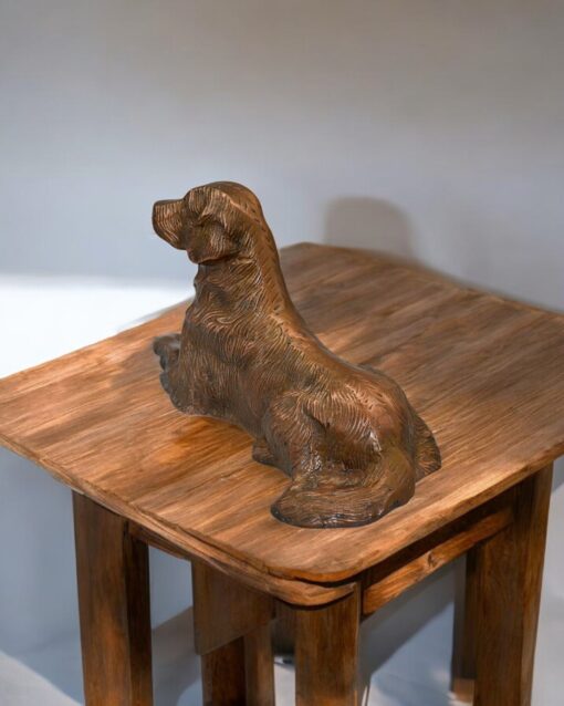 Modern Iron Dog Sculpture for Contemporary Home Decor - Image 4